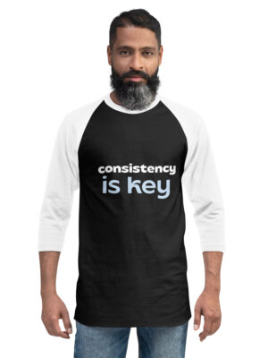 3/4 sleeve raglan shirt